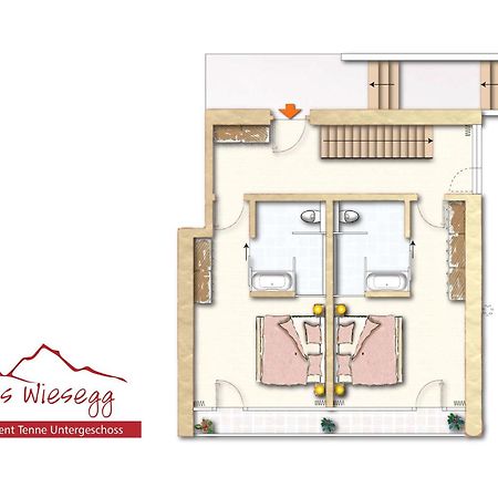 Das Wiesegg Fuegenberg Kamer foto