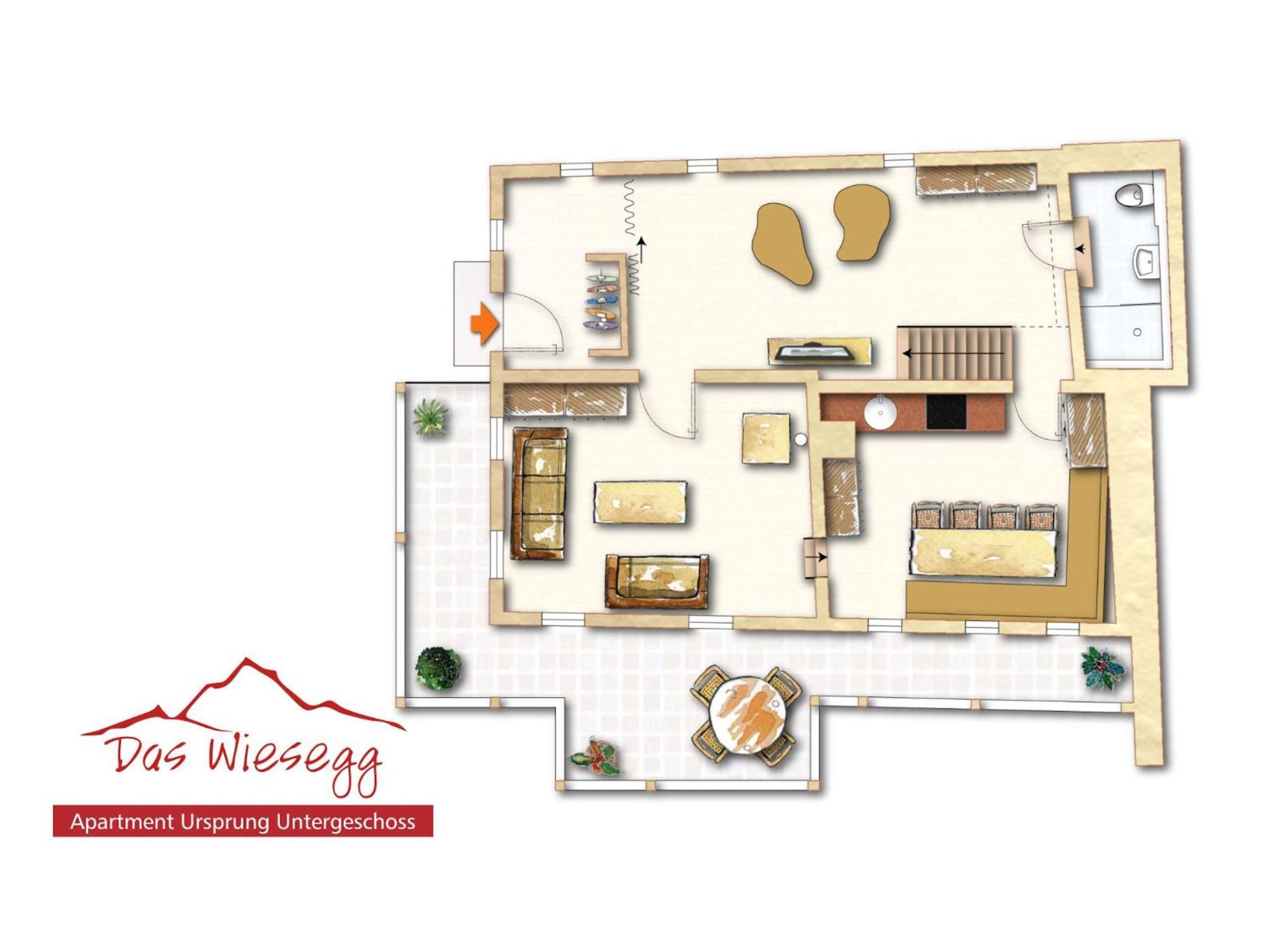 Das Wiesegg Fuegenberg Kamer foto