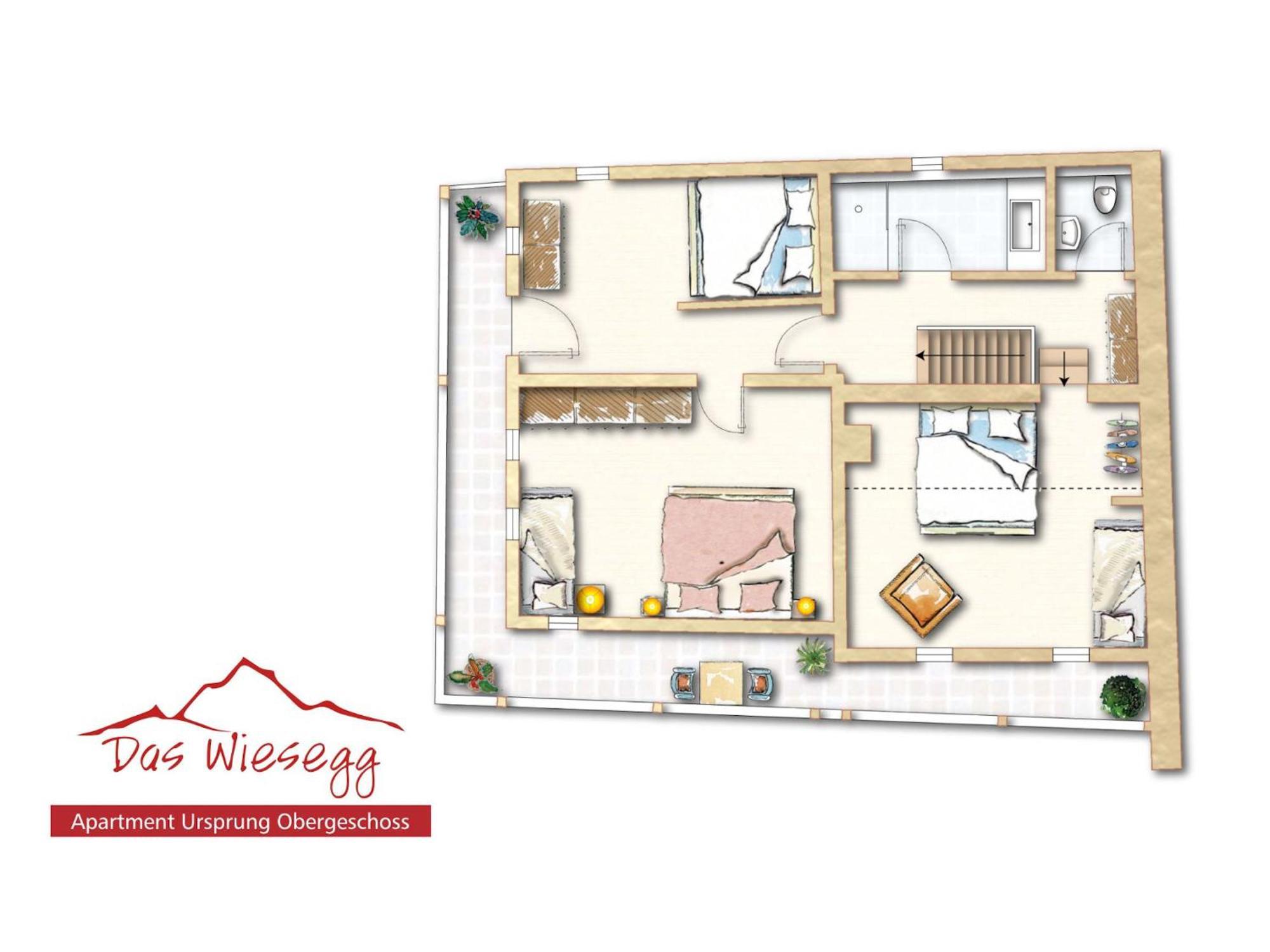 Das Wiesegg Fuegenberg Kamer foto