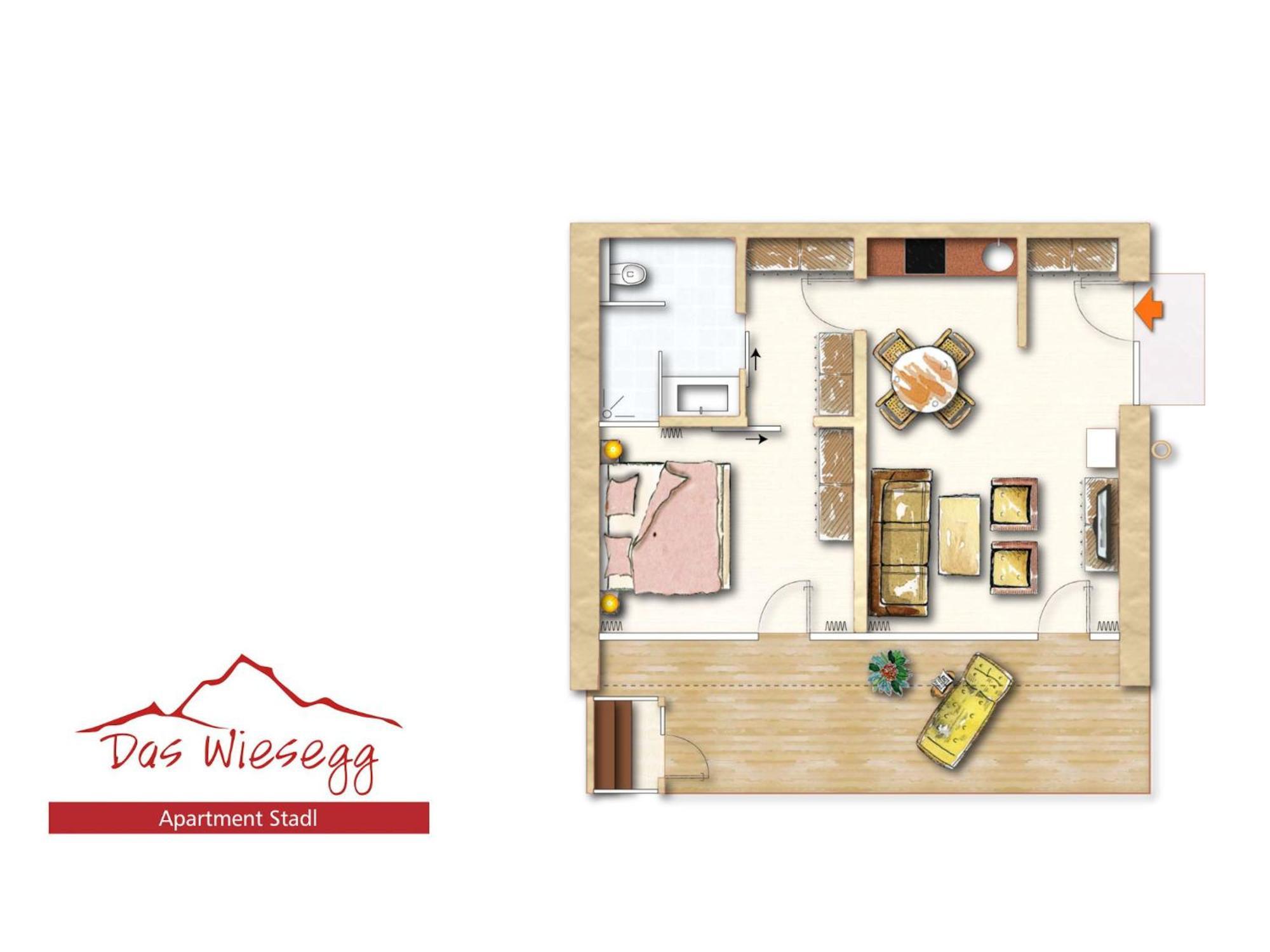 Das Wiesegg Fuegenberg Kamer foto